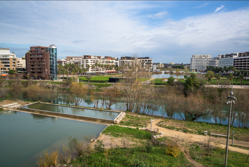 Photo nature in urban area, Montpellier, France